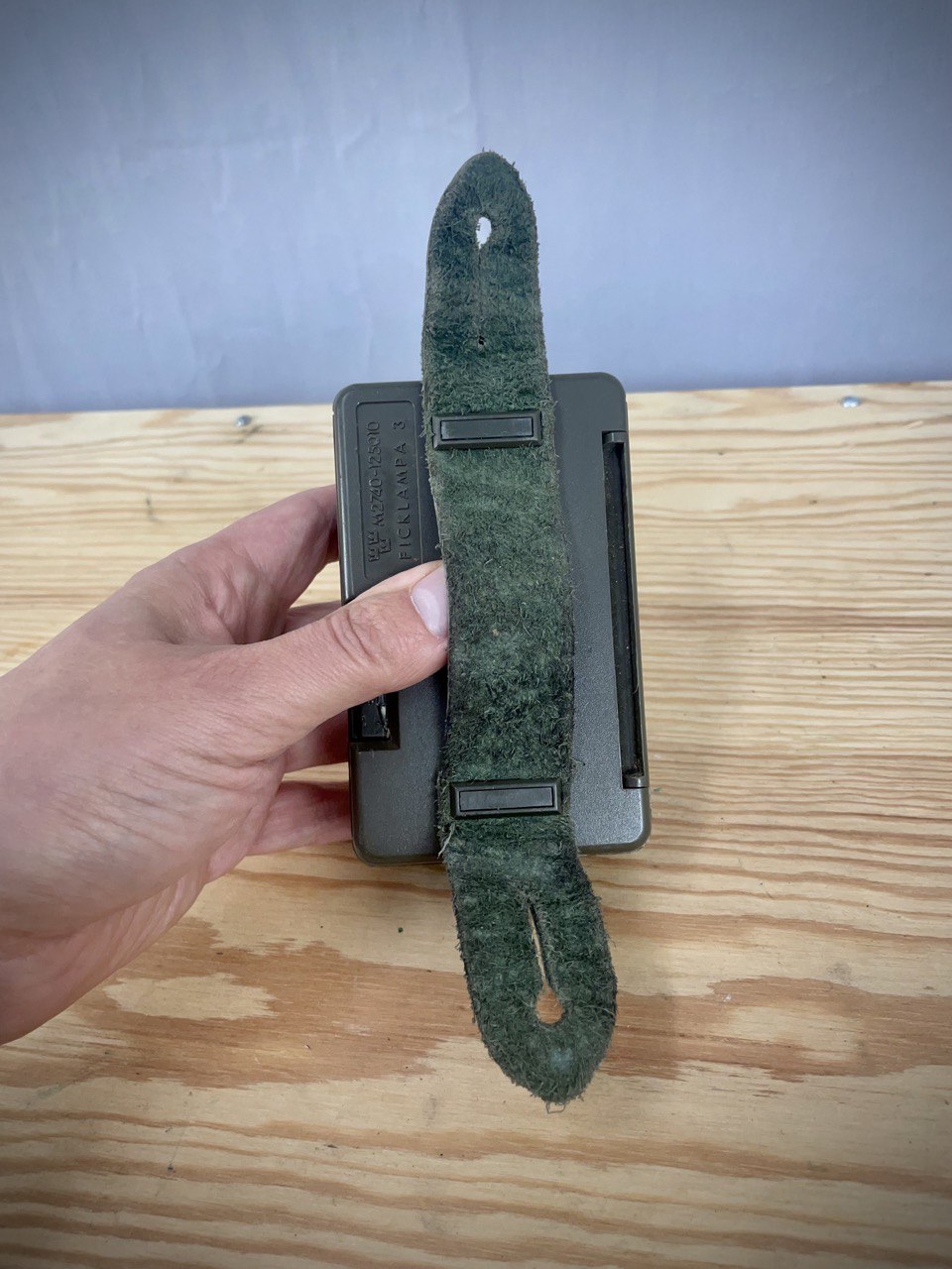 Ruotsin armeijan taskulamppu, Ficklampa 3, ylijäämä