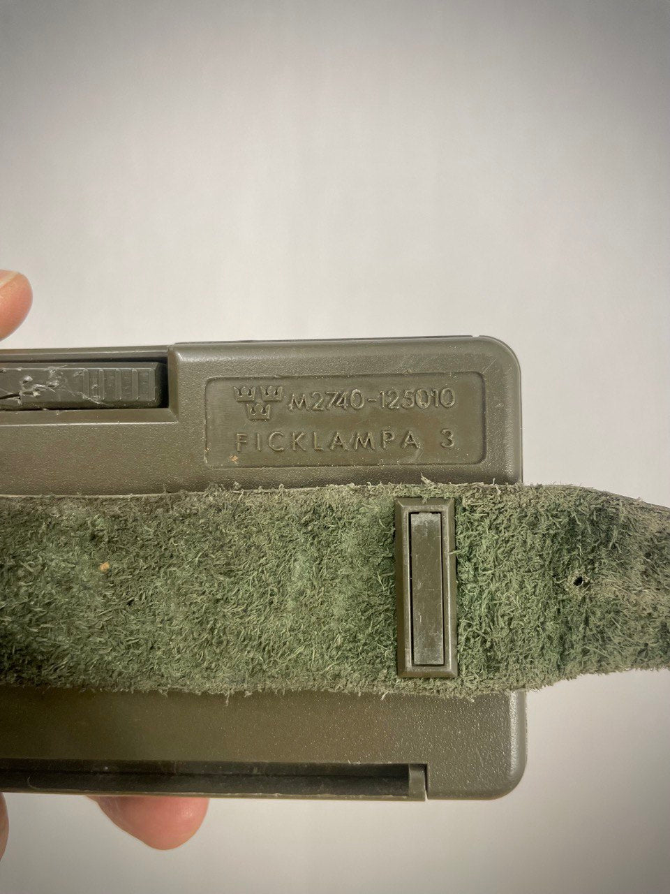 Ruotsin armeijan taskulamppu, Ficklampa 3, ylijäämä
