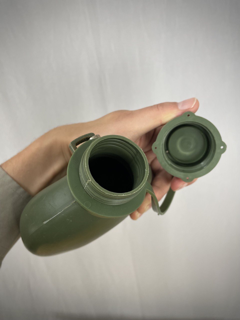 Suomen armeijan muovinen kenttäpullo, 0,65 l, ylijäämä