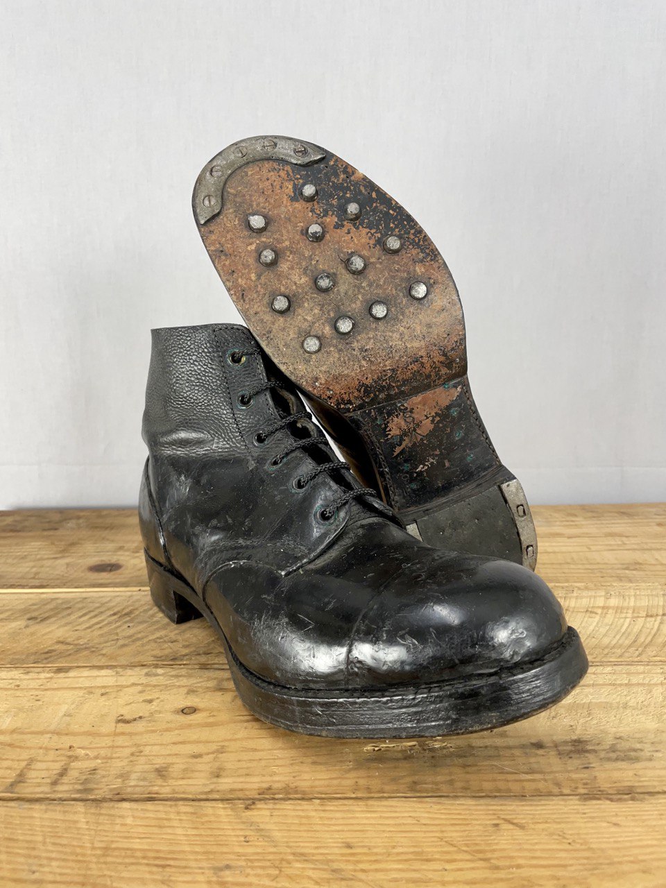 Brittiarmeijan Ammo Boots, sota-ajan malli, ylijäämä, koko 10S