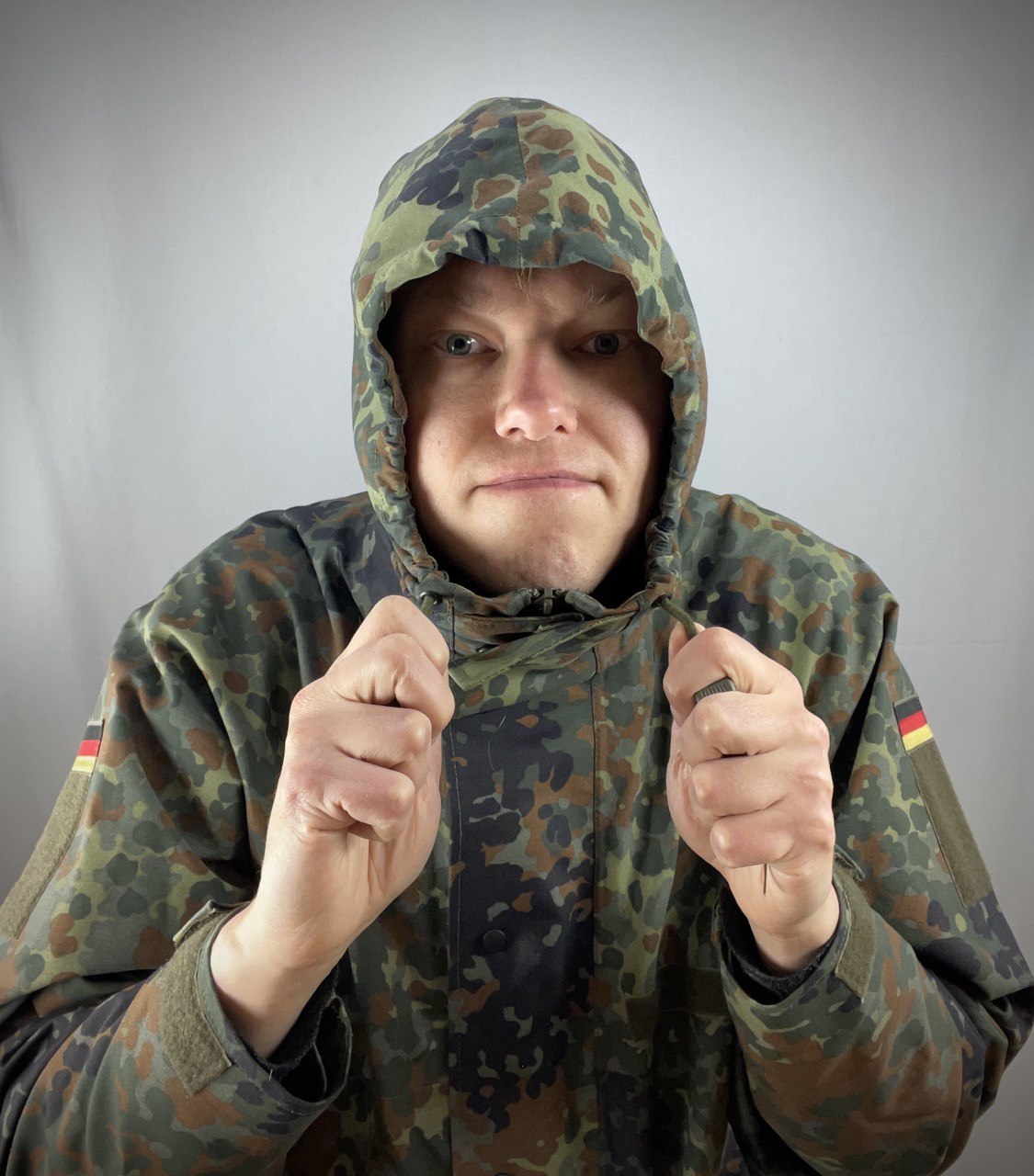 Bundeswehrin Gore-Tex kalvotakki, Flecktarn, ylijäämä