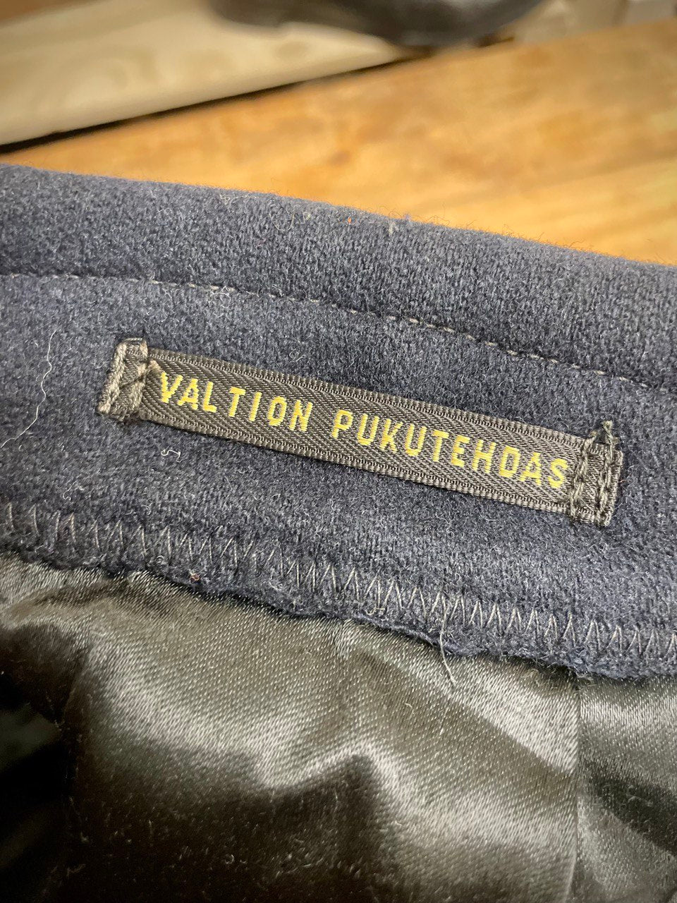Suomalainen poliisin M58 lyhyt talvitakki, ylijäämä, koko 54B (Large)