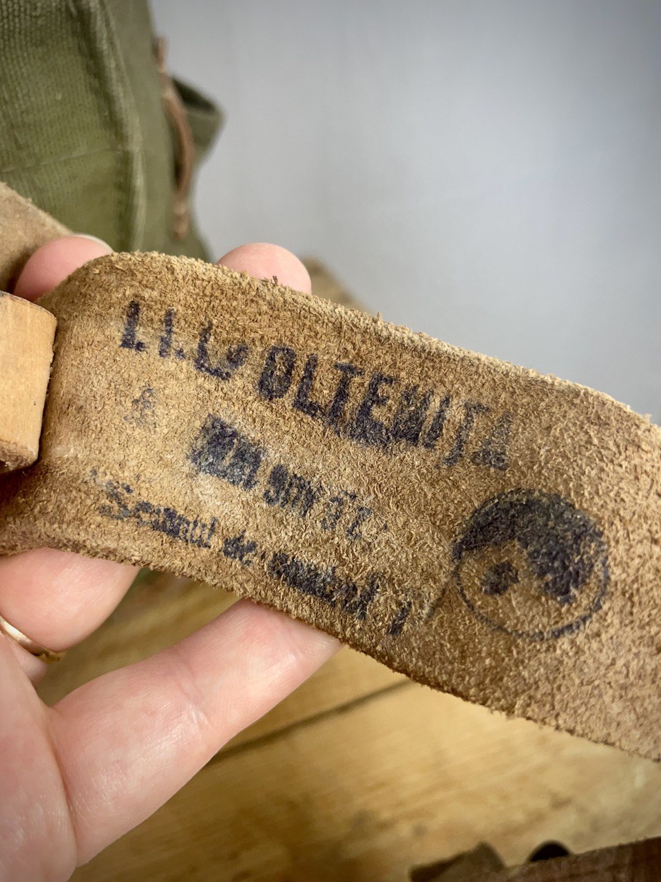 Romanian armeijan taistelijan reppu, ylijäämä