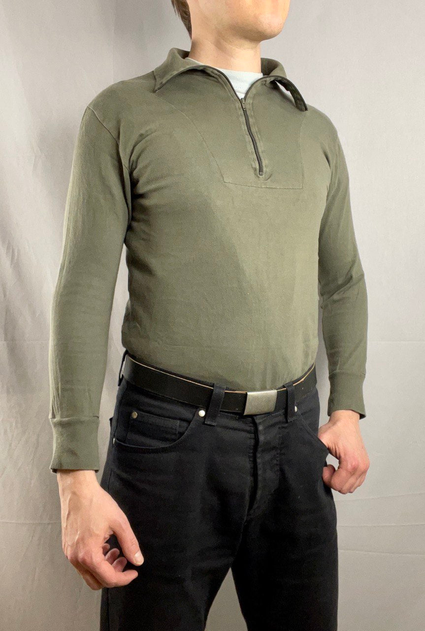 Bundeswehrin poolopaita vetoketjulla, ylijäämä