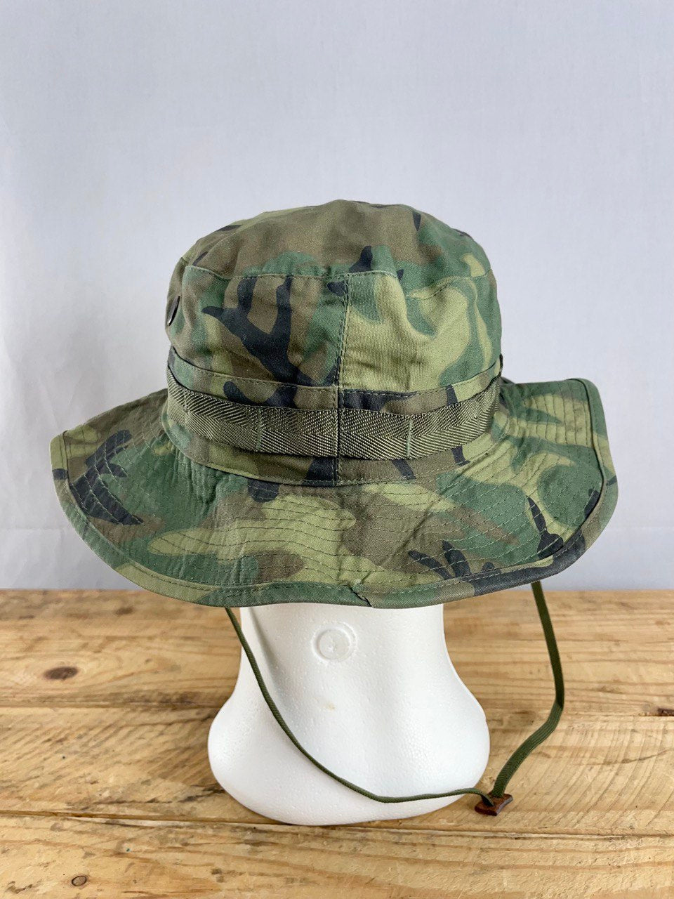 Jenkkiarmeijan ERDL Boonie-hattu, reproduktio, koko 7½, (60), käytetty