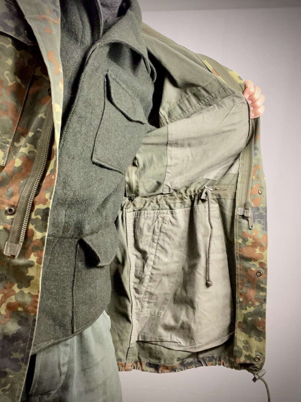 Bundeswehrin parka, Flecktarn, ylijäämä