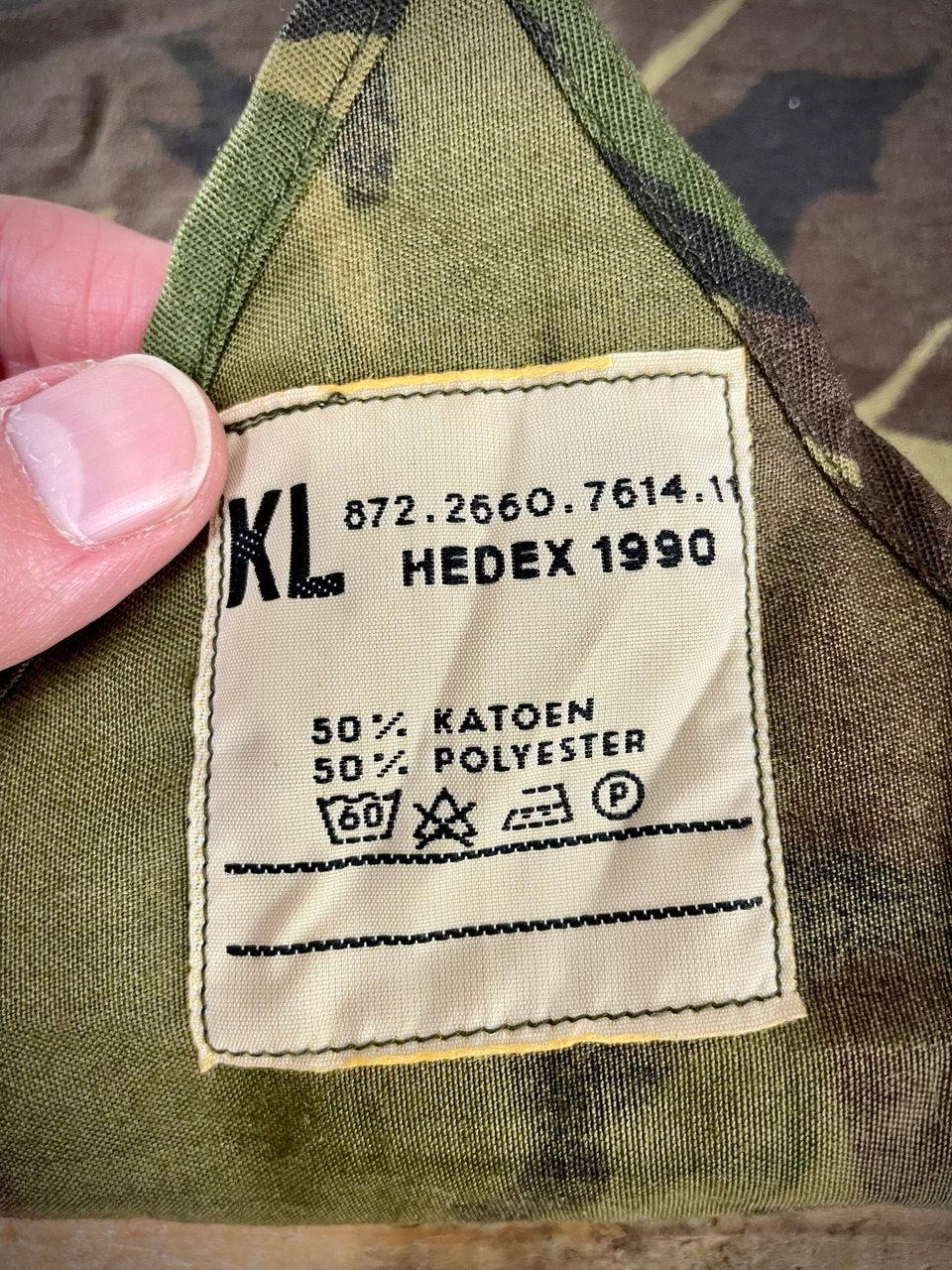 Hollannin armeijan kolmiohuivi, DPM, ylijäämä