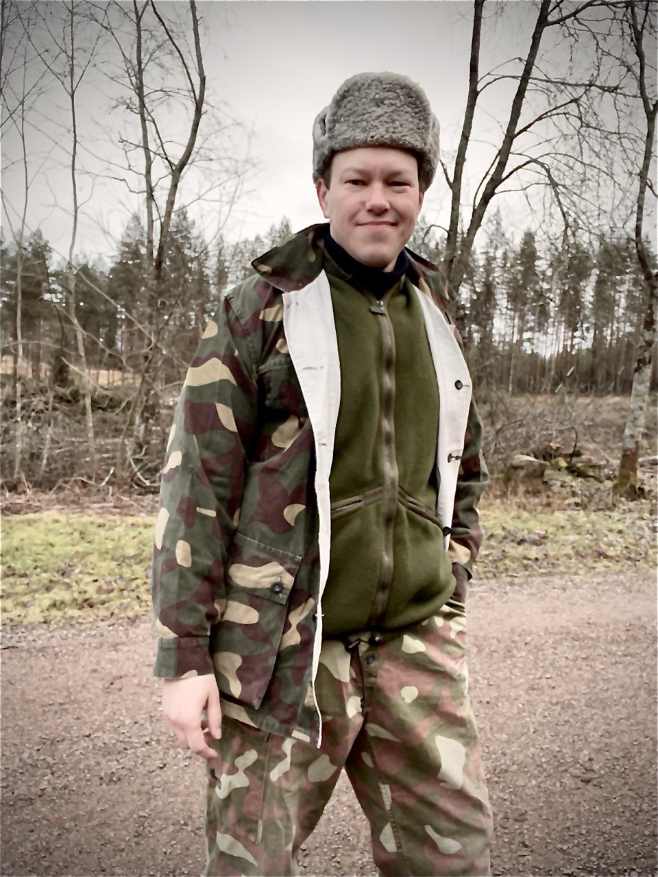 Brittiarmeijan CS95 fleece-takki, vihreä, ylijäämä