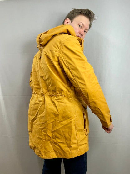 Varustelekan Särmä naisten Windproof Parka, keltainen, käytetty, koko X-Large
