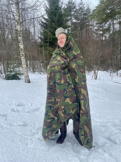 Hollannin armeijan sadeviitan vuori, "Poncho Liner", DPM, ylijäämä