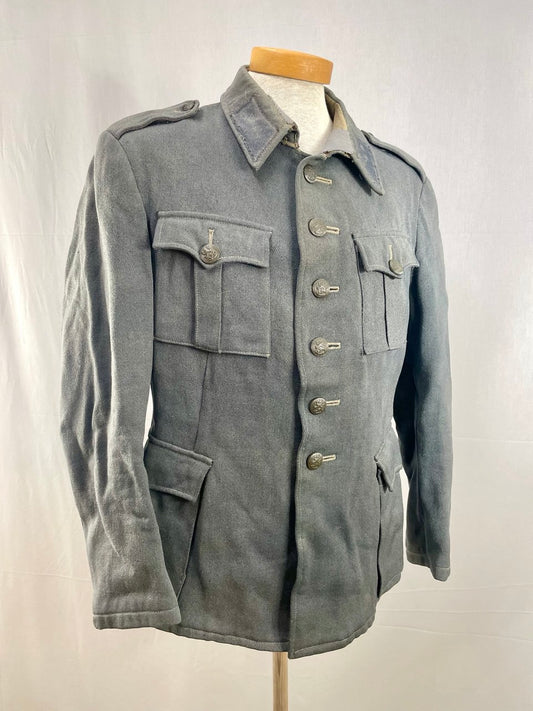 SA M36 sarkatakki, diagonaalivillaa, VPu 1946, koko 48 lyhyt, ylijäämä