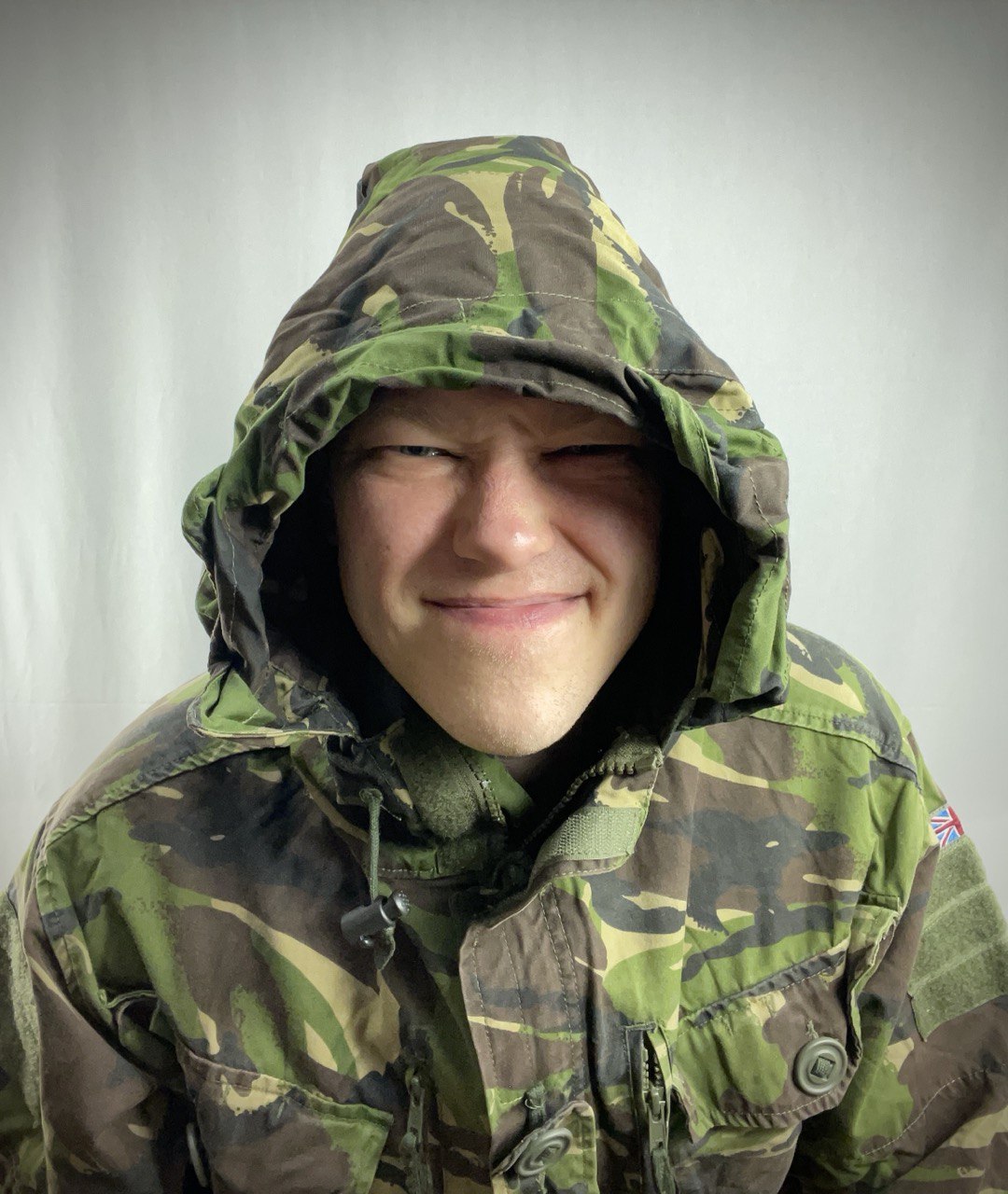 Brittiarmeijan Windproof Smock, DPM, ylijäämä