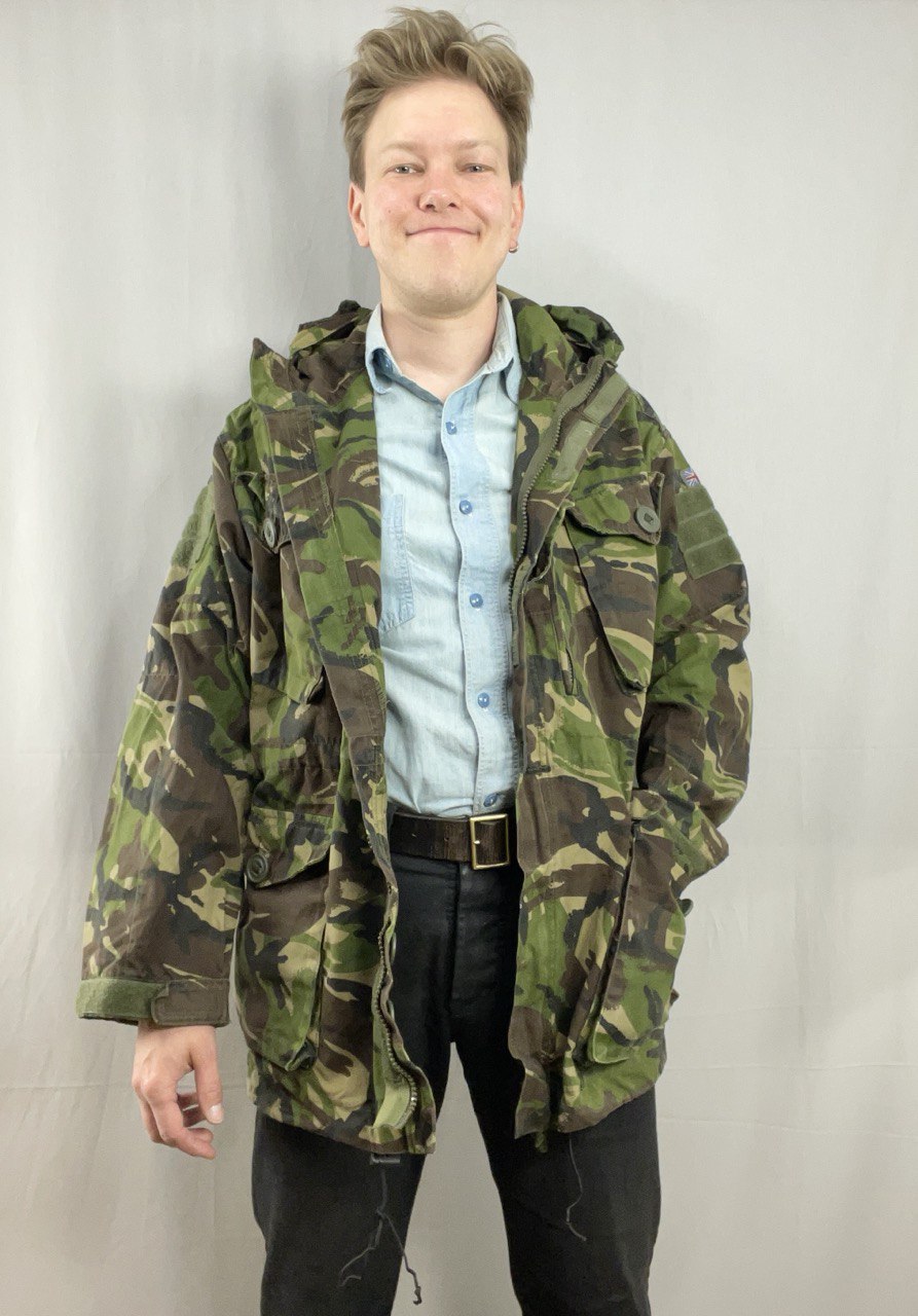 Brittiarmeijan Windproof Smock, DPM, ylijäämä