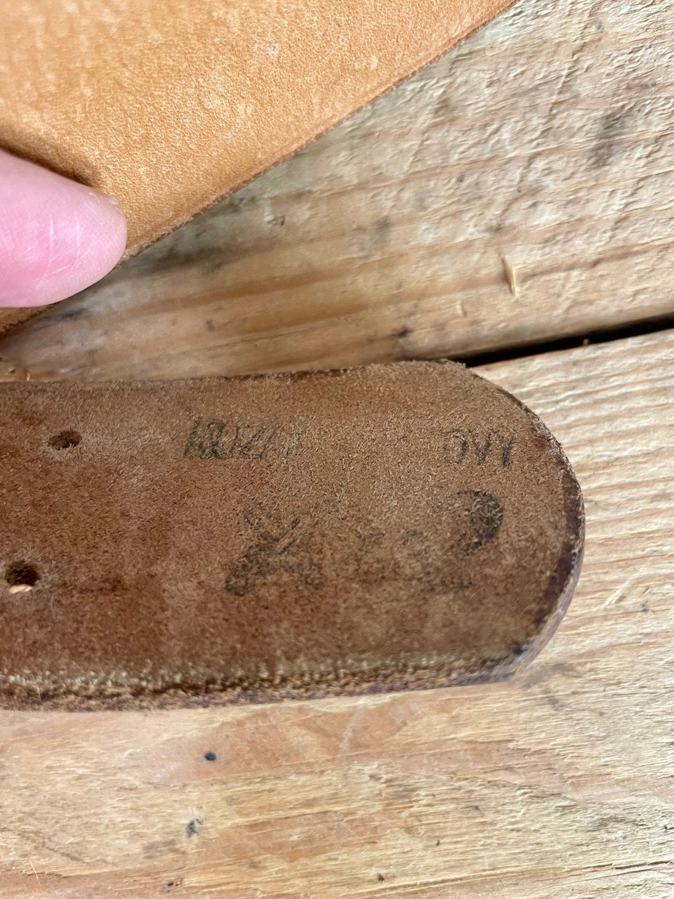 Tsekkiarmeijan upseerin nahkavyö, ruskea, ylijäämä