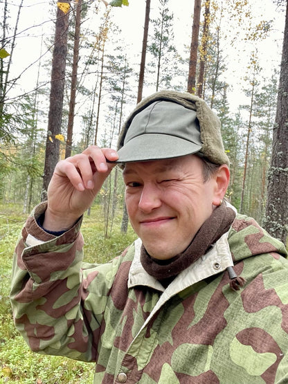 Bundeswehrin talvihattu, vihreä, ylijäämä