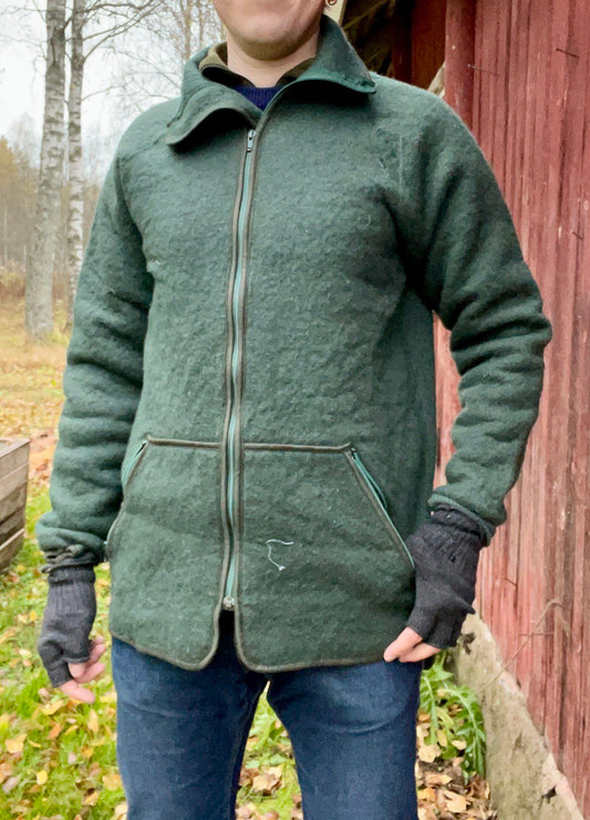 Hollannin armeijan väliasun takki, "nalletakki", villaa, ylijäämä