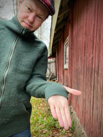 Hollannin armeijan väliasun takki, "nalletakki", villaa, ylijäämä
