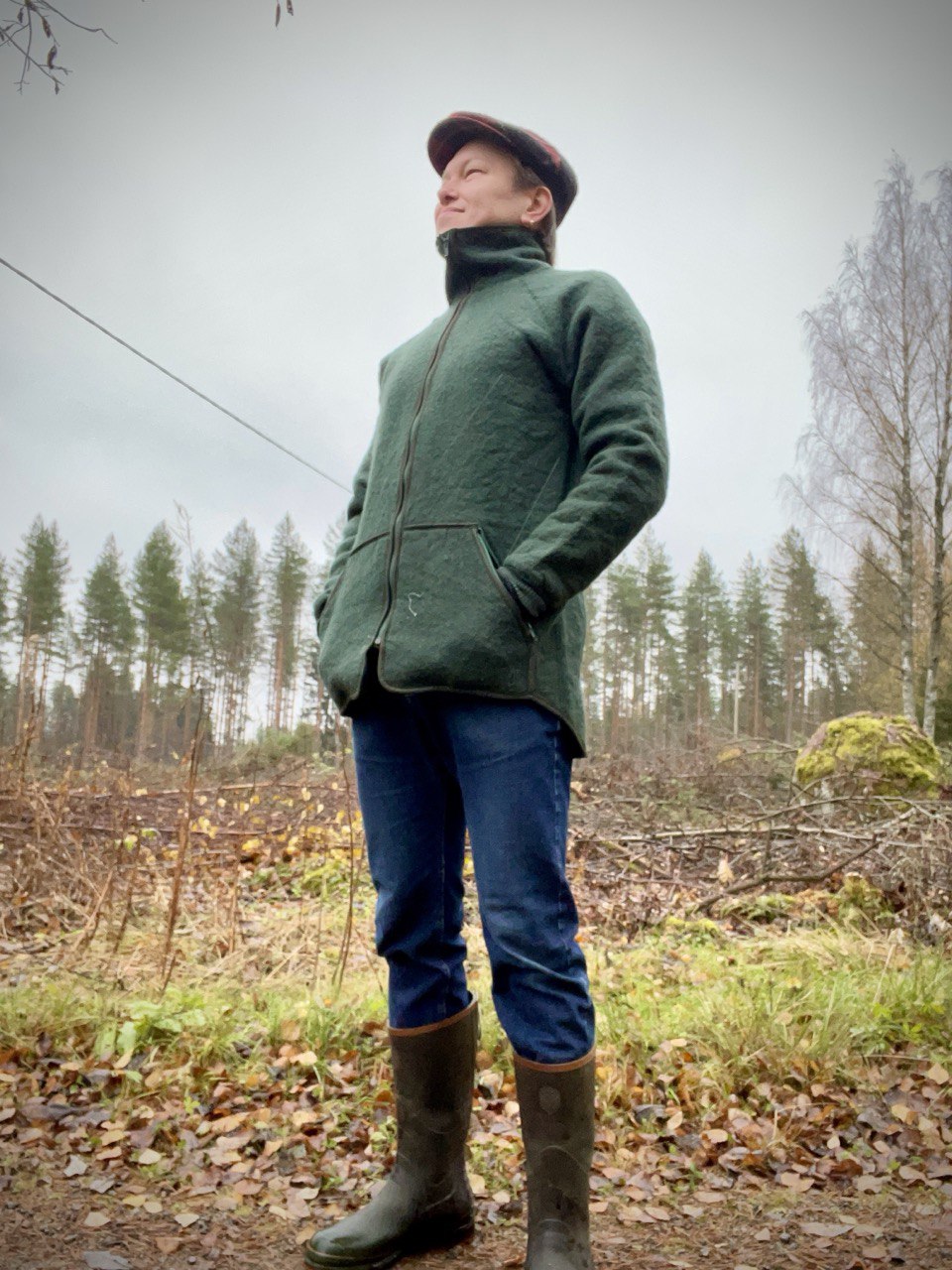 Hollannin armeijan väliasun takki, "nalletakki", villaa, ylijäämä