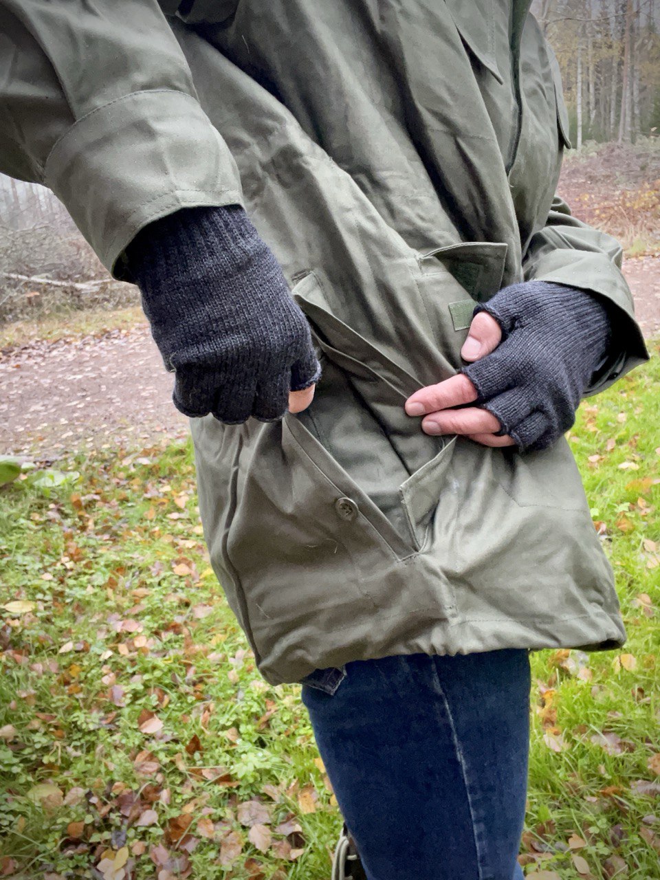 Belgian armeijan M64 hupullinen parka, ylijäämä