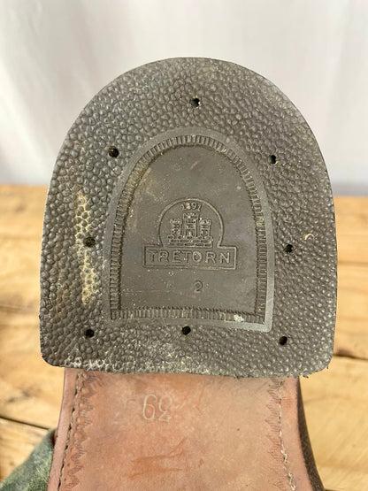 Ruotsin armeijan nahkavarsikengät, ruskeat nahkapohjilla, koko 39, ylijäämä