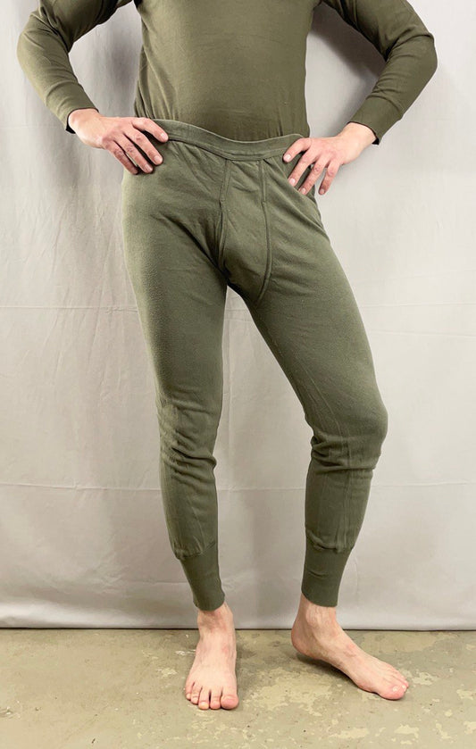 Saksan armeijan pitkät kalsarit, harmaanvihreät, ylijäämä