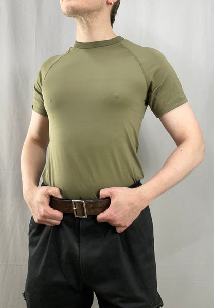 Hollannin armeijan tekninen T-paita, vihreä, ylijäämä