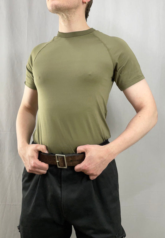 Hollannin armeijan tekninen T-paita, vihreä, ylijäämä