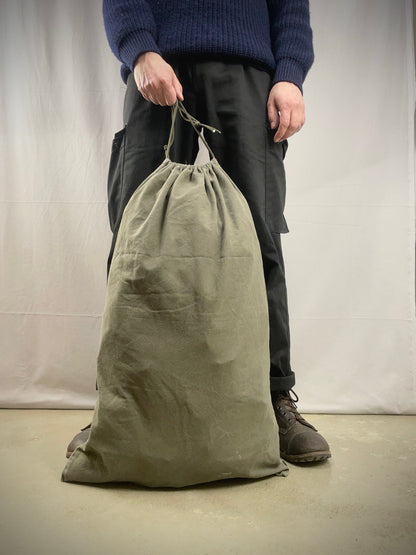 Bundeswehrin puuvillasäkki/pyykkipussi, ylijäämä