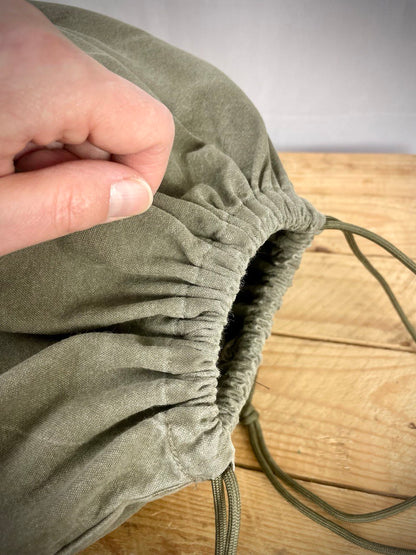 Bundeswehrin puuvillasäkki/pyykkipussi, ylijäämä