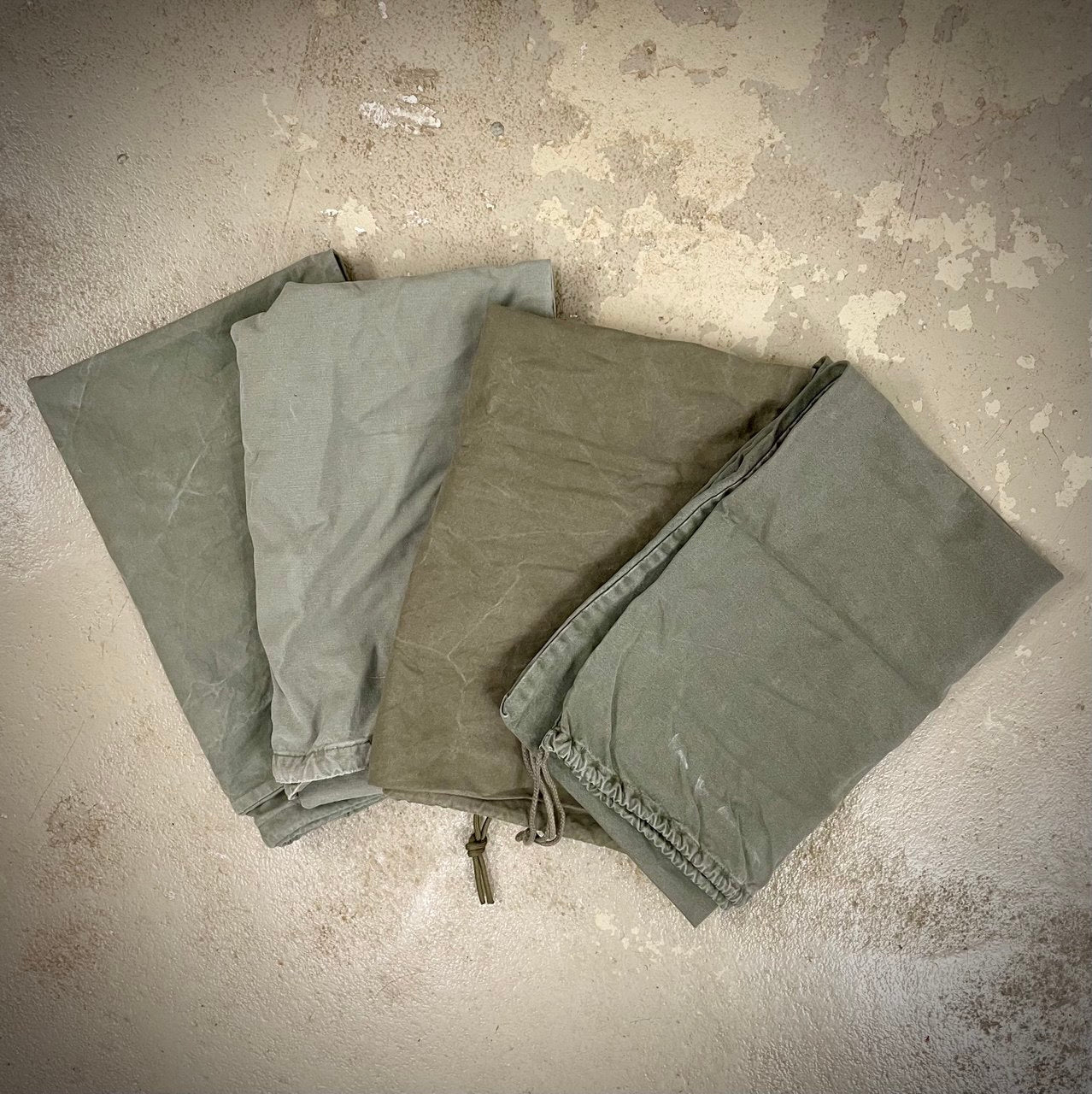 Bundeswehrin puuvillasäkki/pyykkipussi, ylijäämä