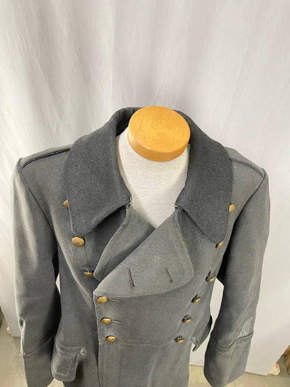 Suomen armeijan M22 ("M36") upseerin mantteli, "Asemestari Palmu" 1938, koko EU 48-50, ylijäämä (#3)