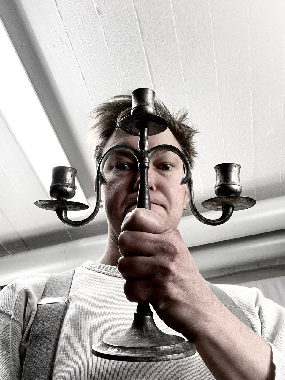 Kansallisromanttinen kynttelikkö, käytetty