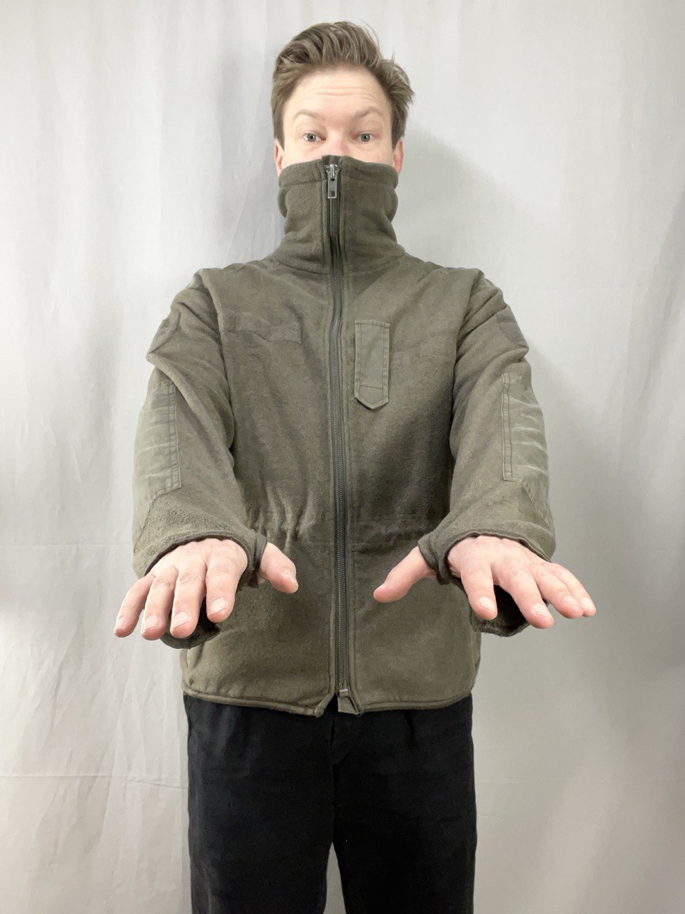 Itävallan armeijan KAZ03 fleece-takki, ylijäämä