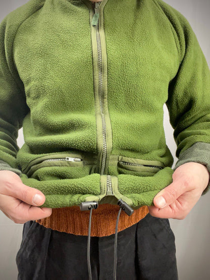 Brittiarmeijan CS95 fleece-takki, vihreä, ylijäämä