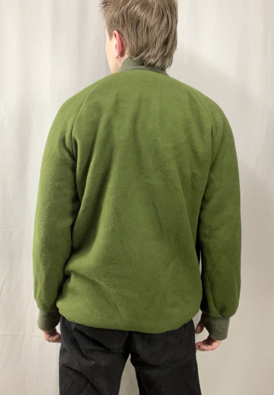 Brittiarmeijan CS95 fleece-takki, vihreä, ylijäämä