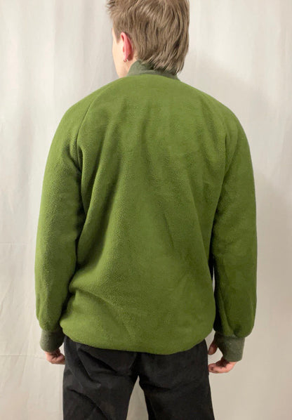 Brittiarmeijan CS95 fleece-takki, vihreä, ylijäämä