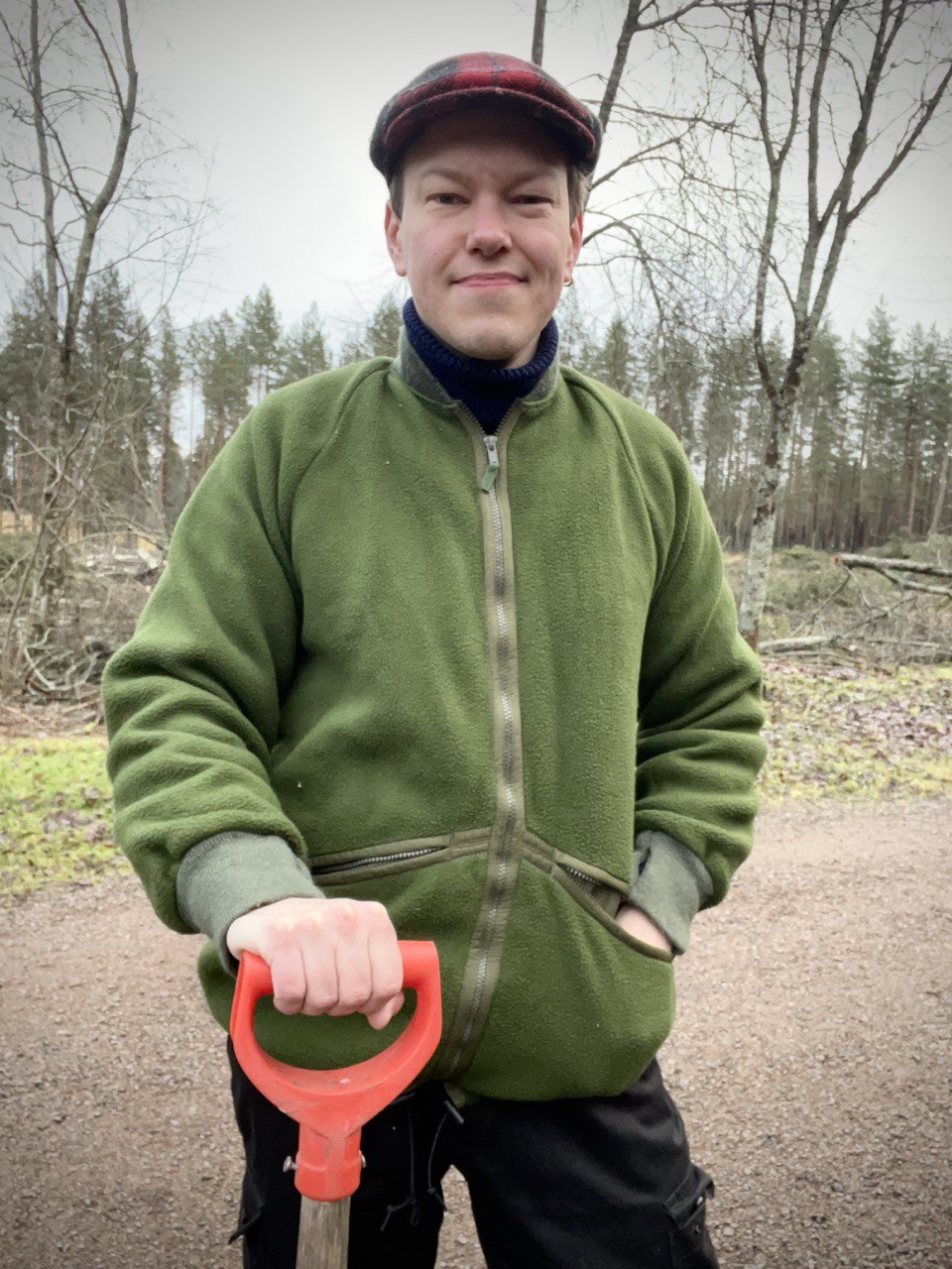 Brittiarmeijan CS95 fleece-takki, vihreä, ylijäämä