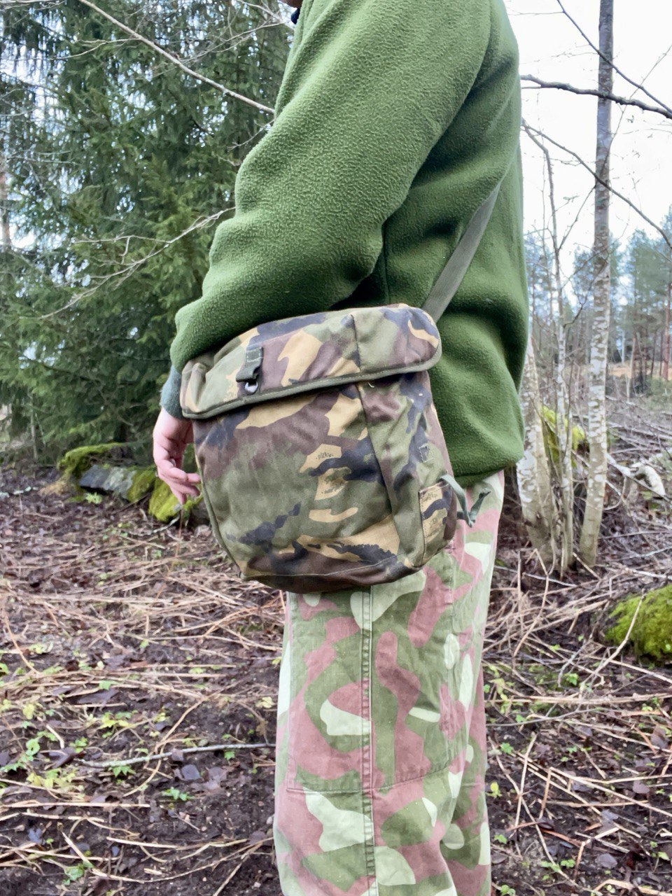 Brittiarmeijan PLCE-kaasunaamarilaukku, DPM, ylijäämä