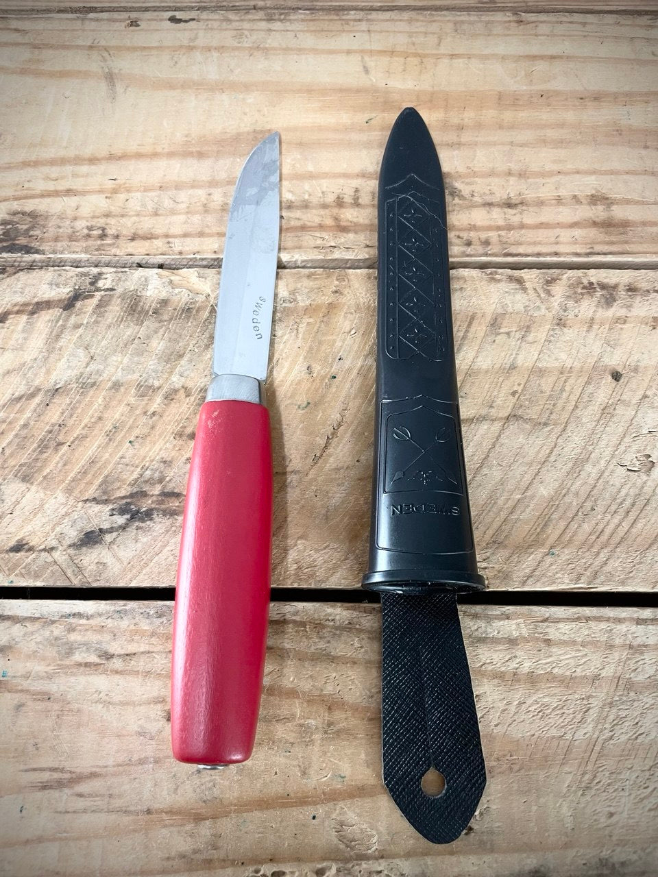 Ruotsalainen Moran kaltainen puukko, käyttämätön