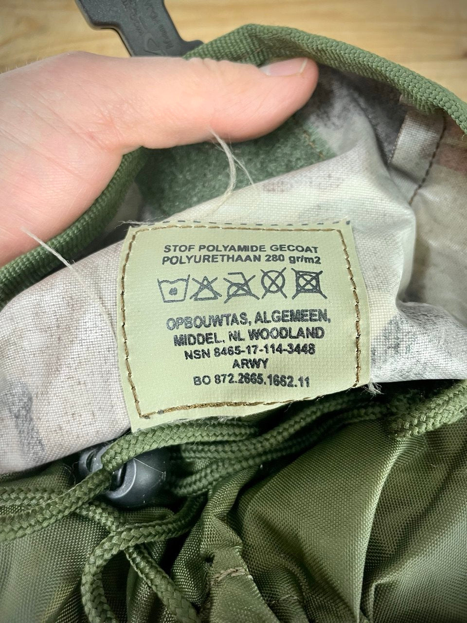 Hollannin armeijan modulaarinen yleistasku, keskikokoinen, ylijäämä