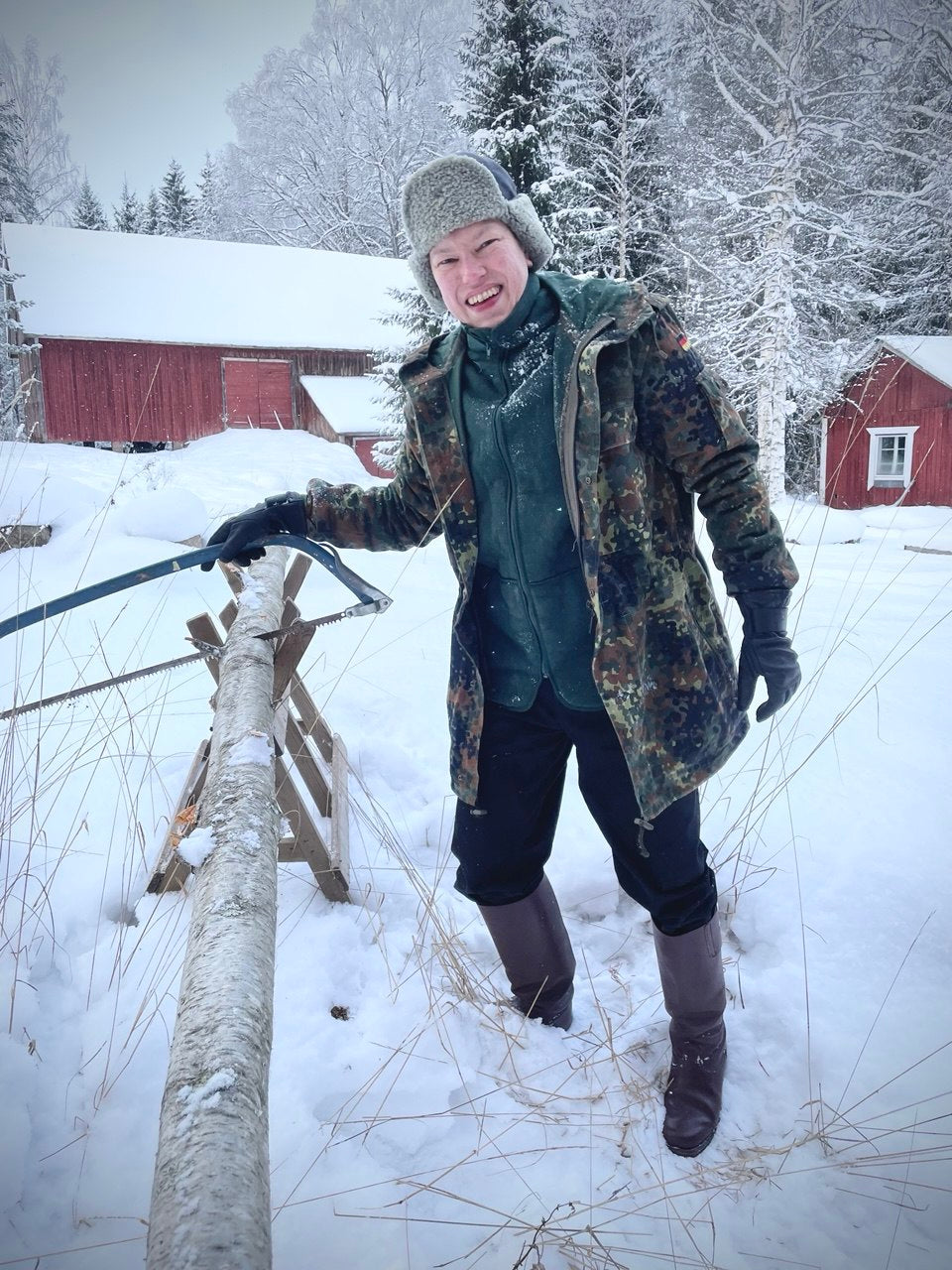 Bundeswehrin parka, Flecktarn, ylijäämä