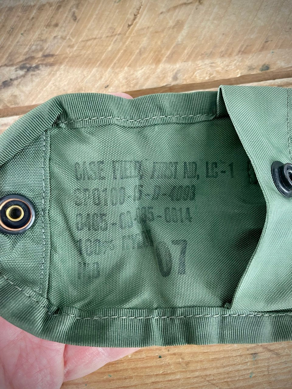 Jenkkiarmeijan ALICE ensiside-/kompassitasku, ylijäämä