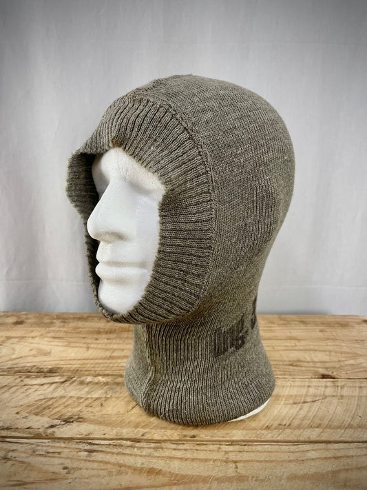 Vissiin Tanskan armeijan villainen kypärähuppu, WW1-henkinen, ylijäämä