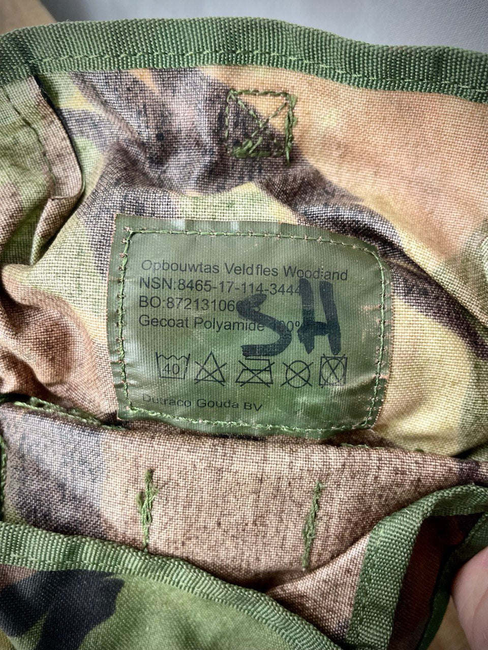 Hollannin armeijan modulaarinen kenttäpullotasku, ylijäämä