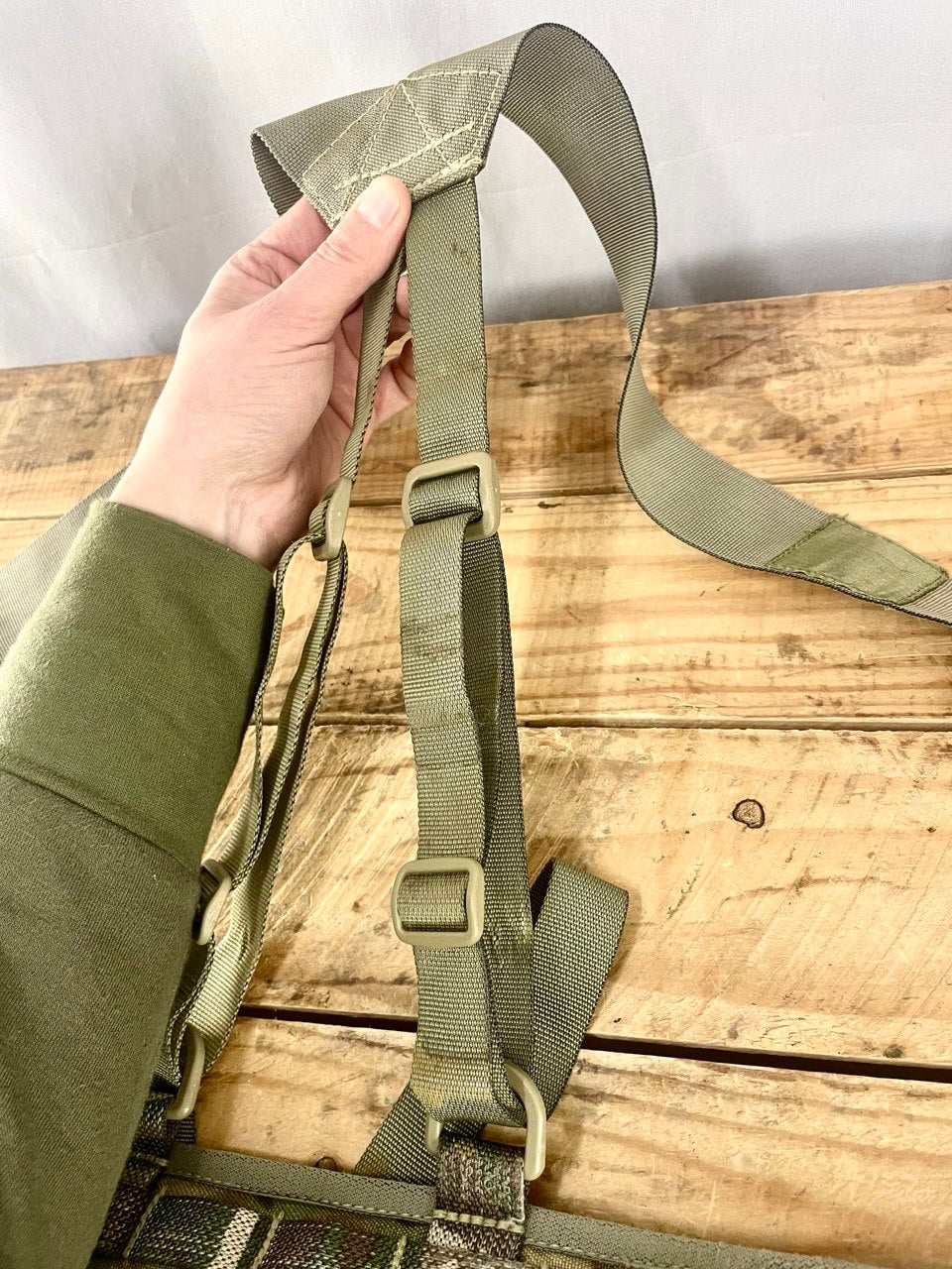 Brittiarmeijan Osprey Battle Belt ja valjaat, MTP, ylijäämä