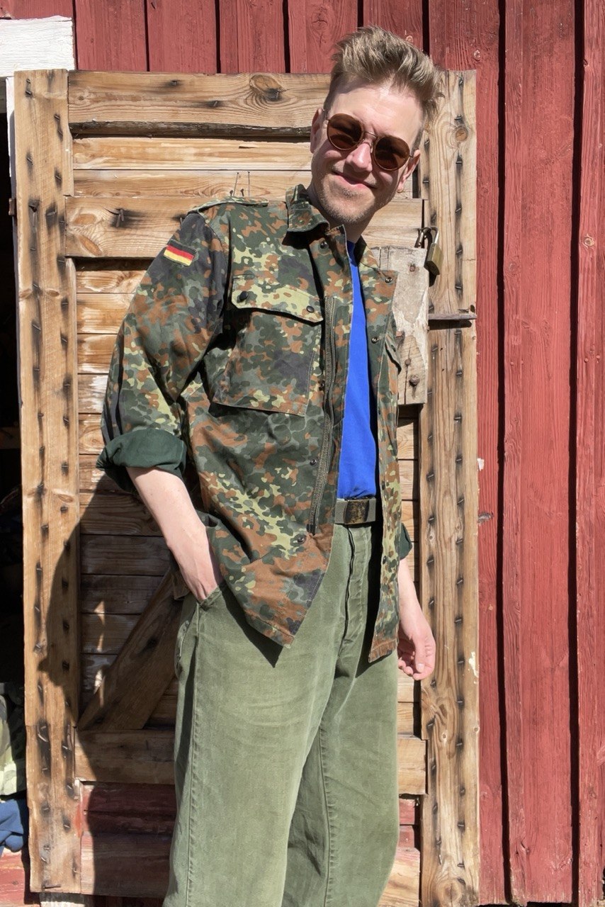 Bundeswehrin kesäpusero, Flecktarn, ylijäämä