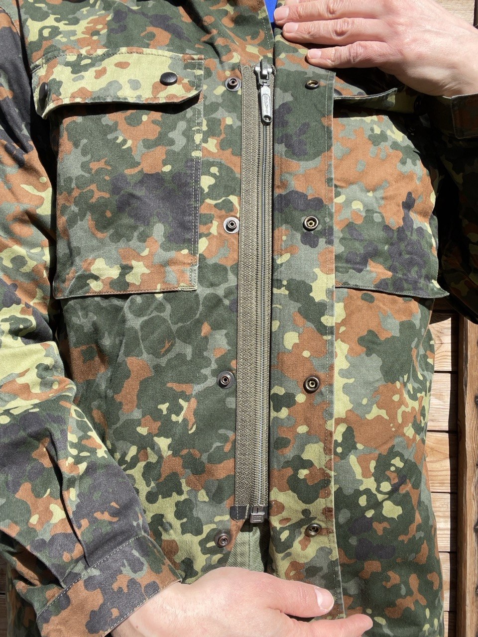 Bundeswehrin kesäpusero, Flecktarn, ylijäämä