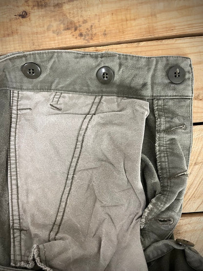 Bundeswehrin molskihousut, harmaat, ylijäämä