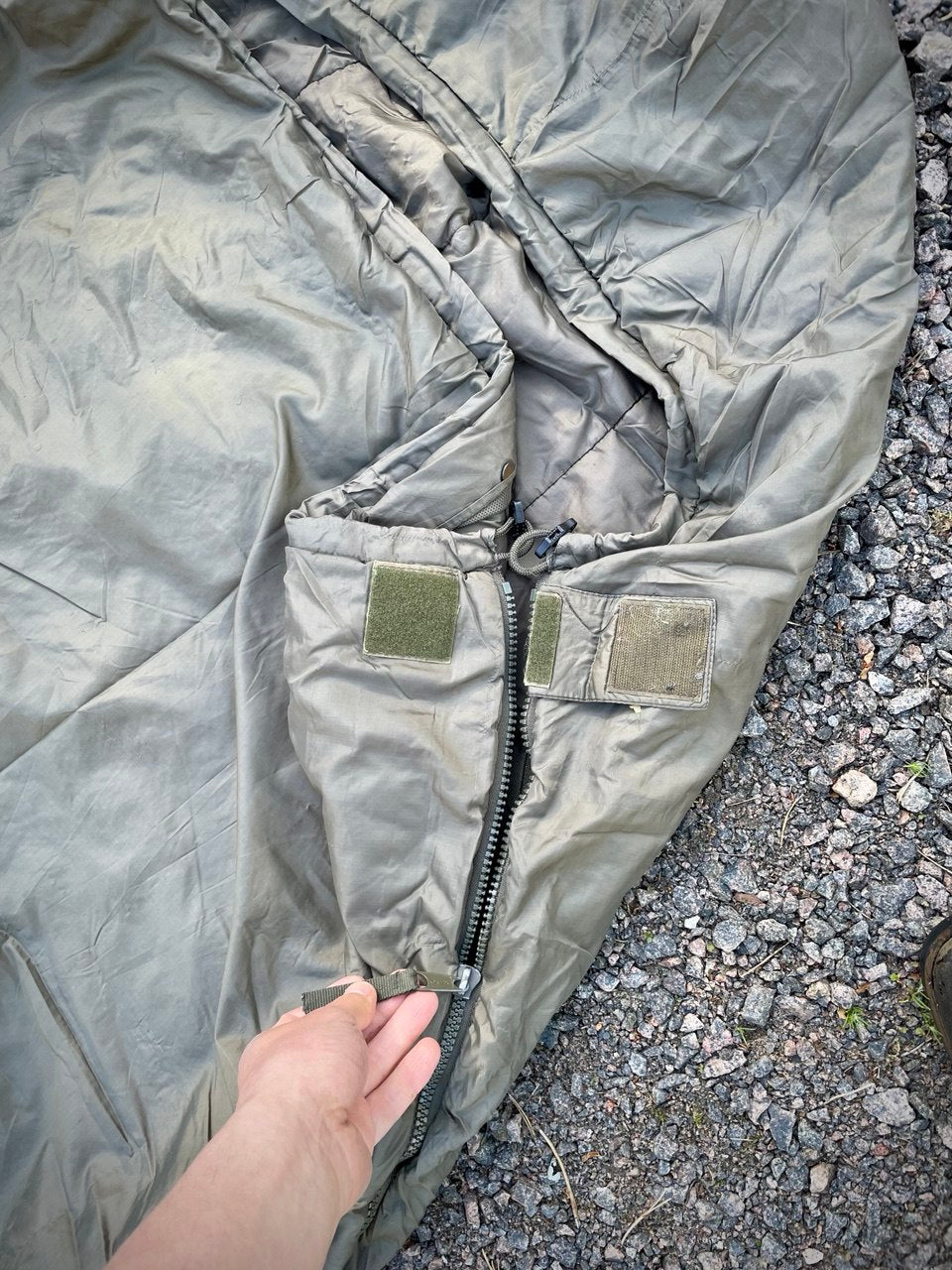 Hollannin armeijan modulaarinen kesämakuupussi, "Tropen", ylijäämä