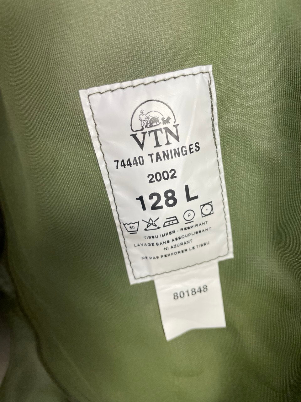 Ranskan armeijan F2 Gore-Tex -parka, CCE, ylijäämä